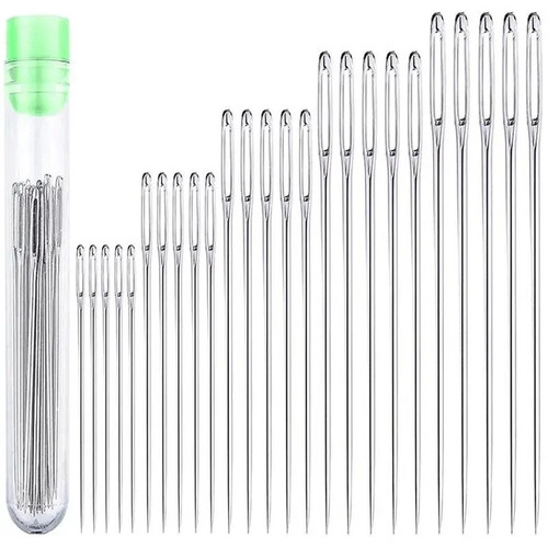25pcs large eye - sewing, needles