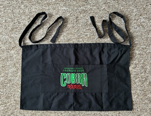 Cobra indian beer apron black - beer,