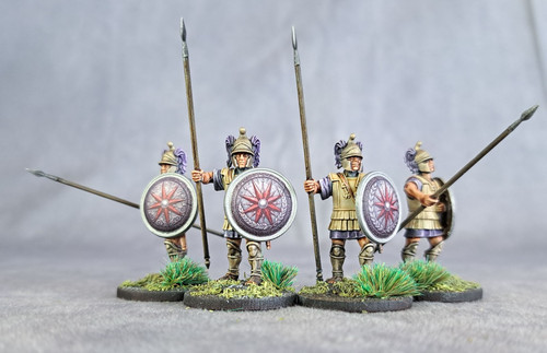 Painted macedonian hypaspists - macedonian,