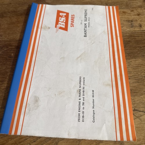 Reprint bsa bantam - reprint,