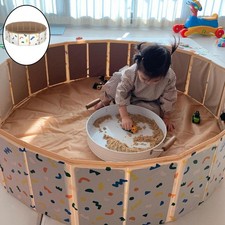 Panel Playpen Game Pad for Children Shape 1 18 Bath Gate Barrier Foldable
