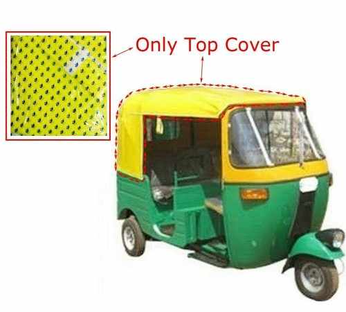 Yellow top tuk bajaj auto - yellow,