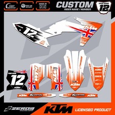 KTM MOTOCROSS GRAPHICS, CUSTOM