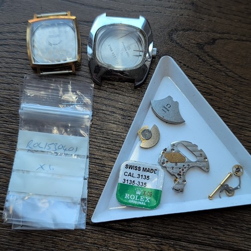 Mixed watch parts - inc, rolex