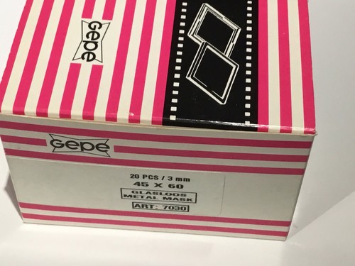 Unused gepe 45x60mm glassless - unused,