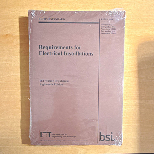 Iet wiring regulations - wiring, bs