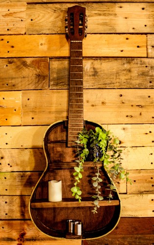Repurposed hondo guitar - hondo,