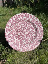 English Ironstone Pottery Vintage Replacement Side Plate 7/8in EIT20 Red 