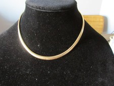 12k gf torque necklace 13''