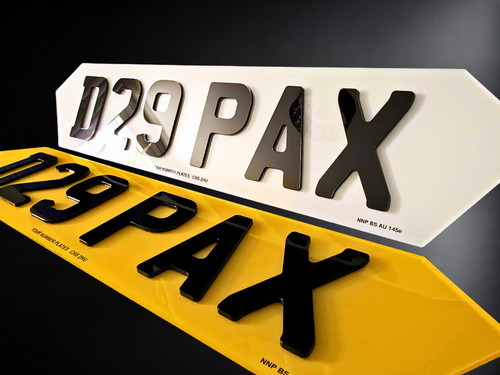 Hex number plates digit - plates, 6