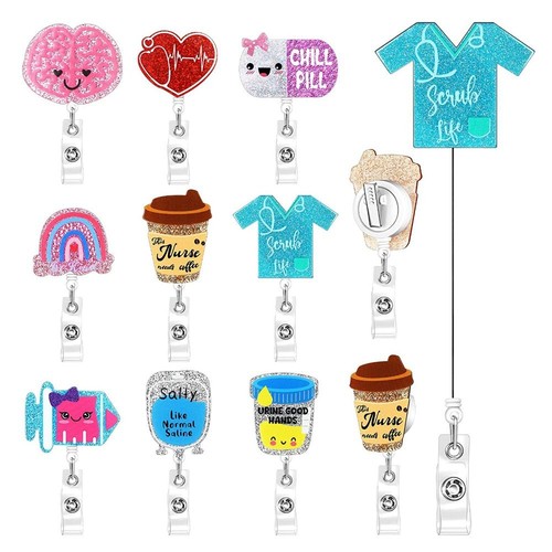 Glitter acrylic nurse chill - nurse,