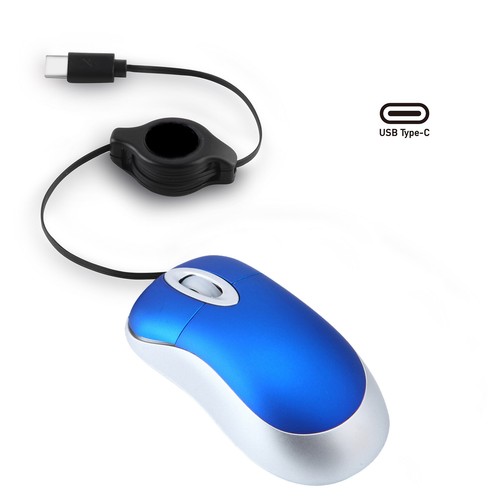 Type corded mouse - type-c,
