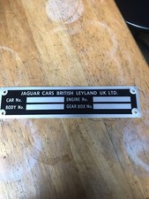 ONE NEW JAGUAR BRITISH LELAND