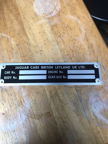 One new jaguar british leland - one,
