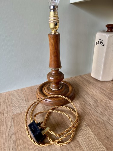 Vintage oak brass - &, table/desk