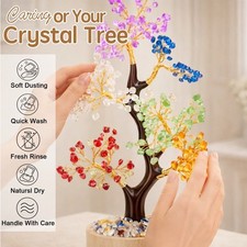 Chakra crystal tree - 7,