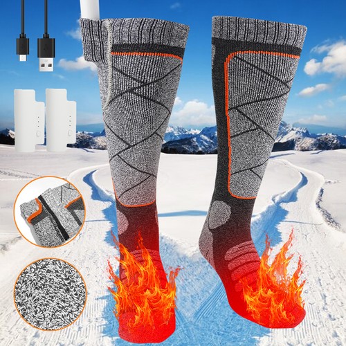Winter heated socks electric - winter,