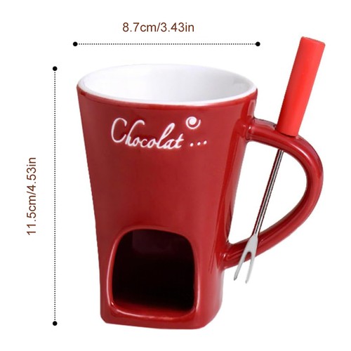 Ceramic chocolate fondue - chocolate,