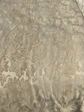 PAIR GOLD SILKY PAISLEY LONG