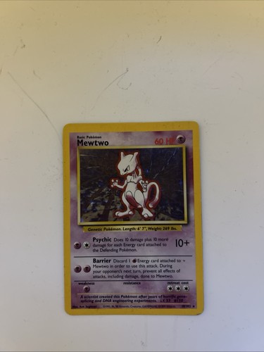 Rare mewtwo pokémon - pokémon, card
