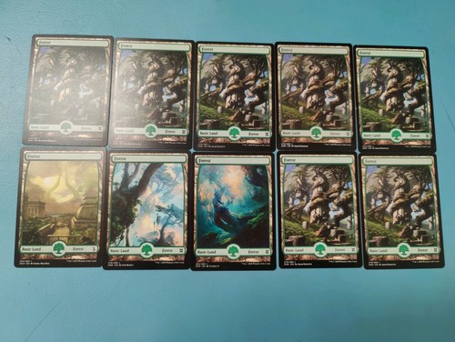 10x full art forests - art,