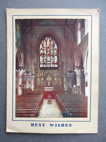 Vintage christmas card - christmas,