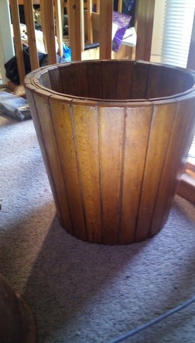Vintage nesting wooden stave - nesting,