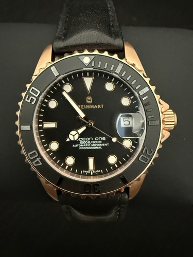 Steinhart ocean one pink gold - steinhart, pink-gold