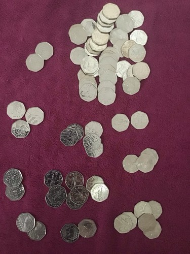 Collection k 50p - of, u.k.