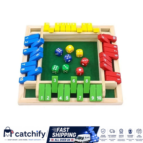 Wooden dices board game - dices,