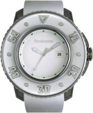 Tendence G-52 Quartz Watch with White Dial Analogue and Plastic Strap 2103002