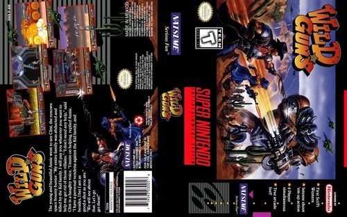 Wild guns snes - wild, case
