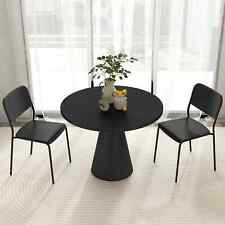 4 pcs Stackable Kitchen Chairs Plastic Chairs Set Dining Room-Black