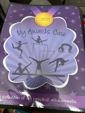 My Proud Moments My Awards Case with refills, zipped 