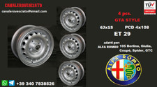 Alloy wheels 6x15 4x108 - 4,