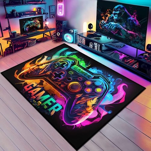 Gamer rug area - gamer,