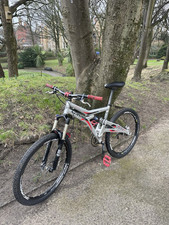 Marin full suspension mounting bike Rock Spring Attack Trail.