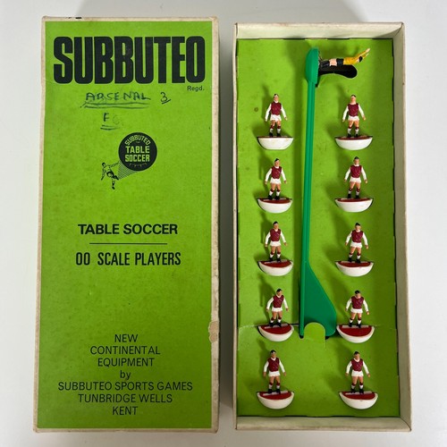 Vintage subbuteo arsenal ref - arsenal,