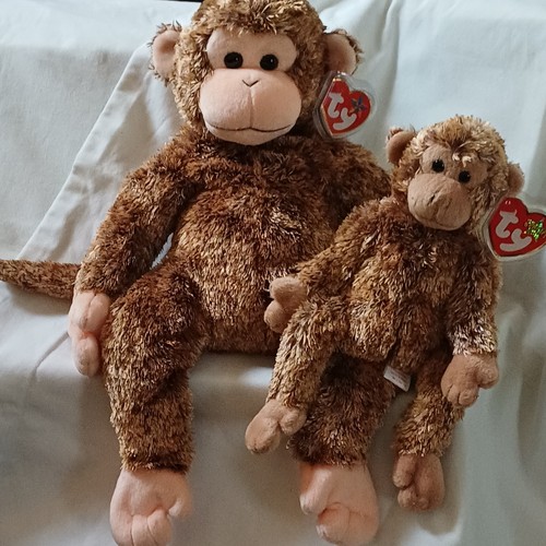 Beanie buddy and baby pair - buddy,