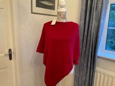 BNWT Jigsaw Red Cashmere Wool