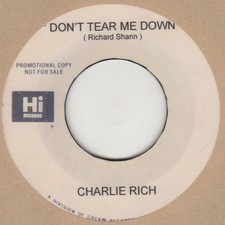 Charlie Rich  Dont Tear Me