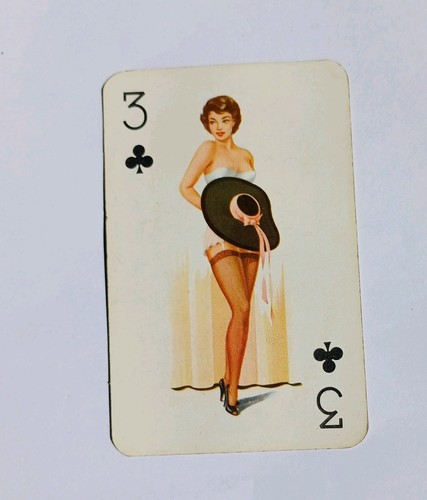 Individual single playing card - playing,
