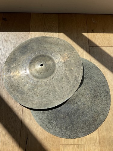 Vintage ajax hi hats - ajax, 14”