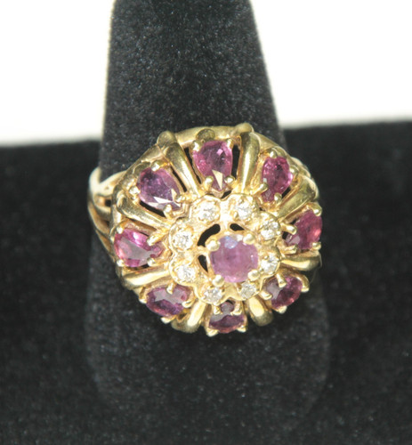 Franklin mint rubies nine - of,