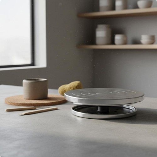 Pottery turntable smooth - turntable,