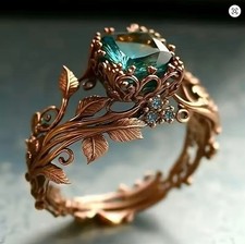 🌿 Vintage-Style Leaf