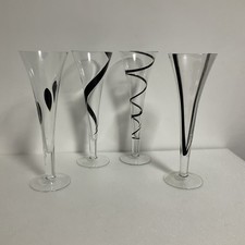 LSA International 'Jazz' Champagne Flutes - Set Of 4