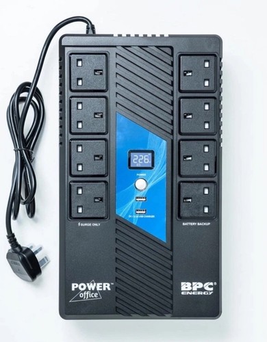 Surge protected 1000va ups - surge-protected,