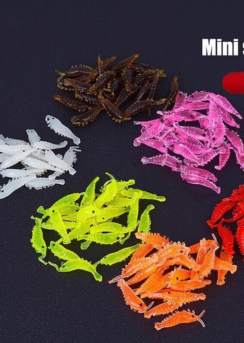 10x soft silicone - silicone, shrimp