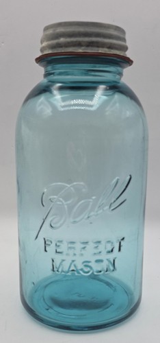 Blue ball perfect mason - mason, quart
